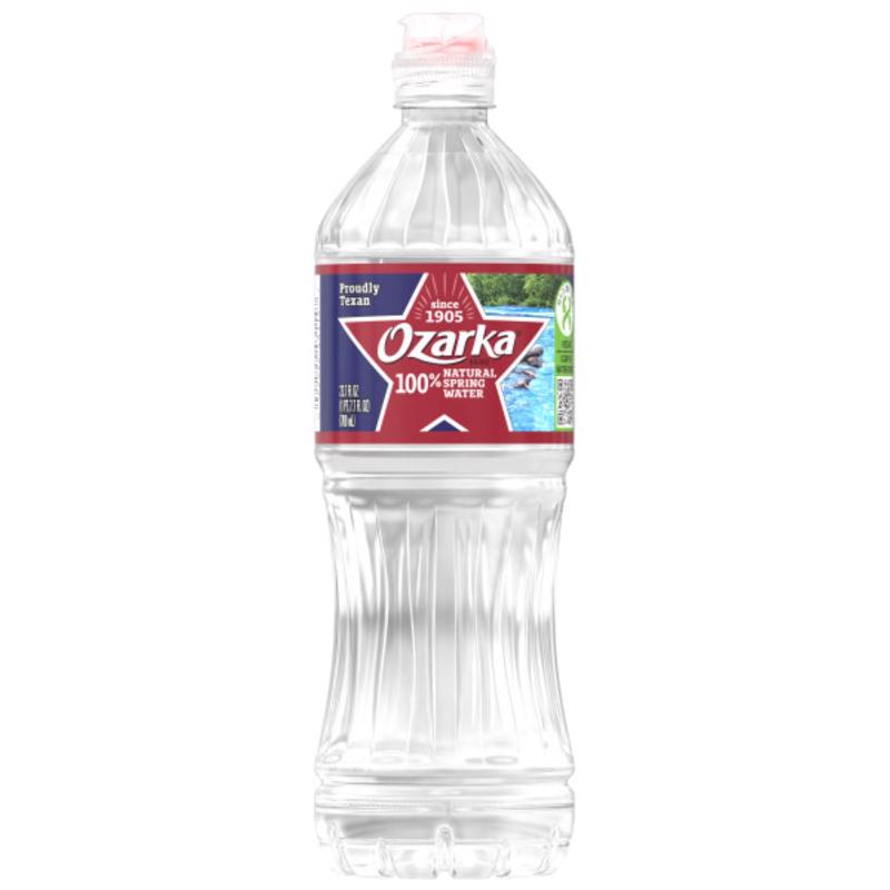 Ozarka Spring Water 700 ml 1 pk, Pack of 24