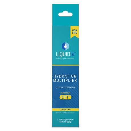 Liquid IV Lemon-Lime Drink Mix 0.56 oz, Pack of 6