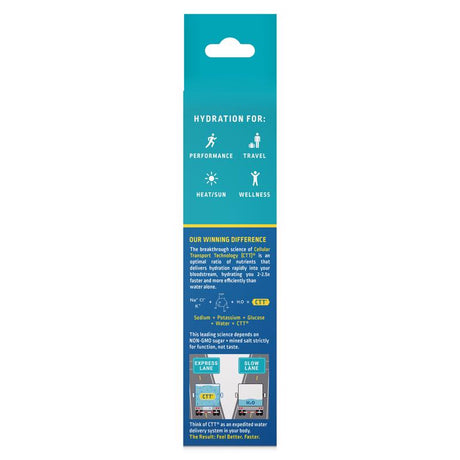 Liquid IV Lemon-Lime Drink Mix 0.56 oz, Pack of 6