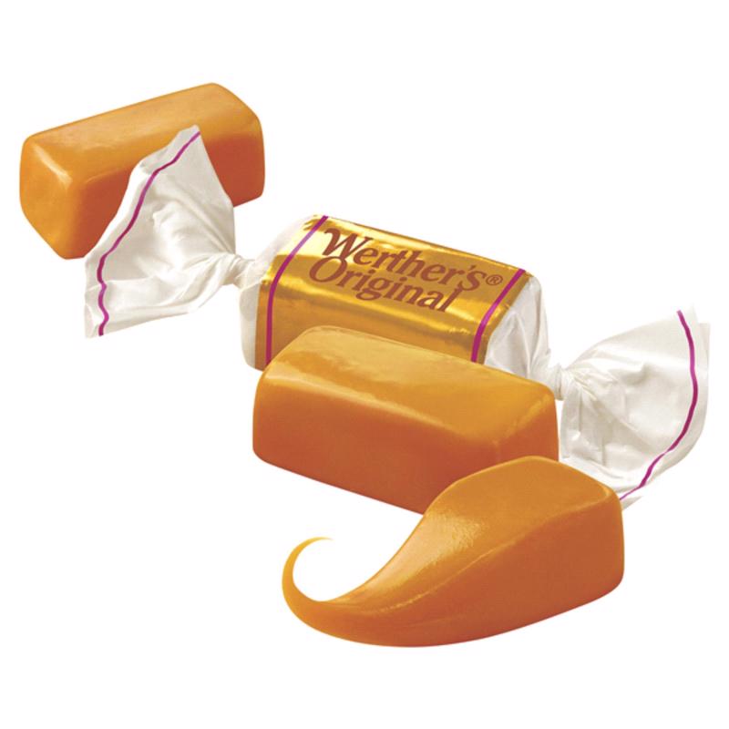 Werther's Original Butter/Fresh Cream Caramels 4.51 oz, Pack of 12
