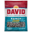 David Jumbo Ranch Sunflower Seeds 5.25 oz Bagged, Pack of 12