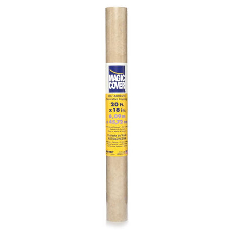 Con-Tact 16 ft. L X 18 in. W Marble Coffee Self-Adhesive Shelf Liner, Pack of 6
