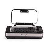 PowerXL Black/Silver Metal Nonstick Surface Indoor Grill 110 sq in