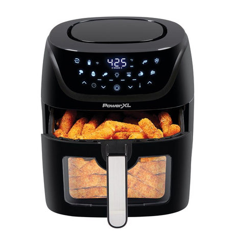 PowerXL Vortex Pro Black 8 qt Programmable Digital Air Fryer