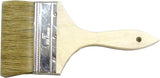 ProSource 150040 Paint Brush, 4 in W, Chip Brush, White Chinese Bristle Bristle, Plain Grip Handle