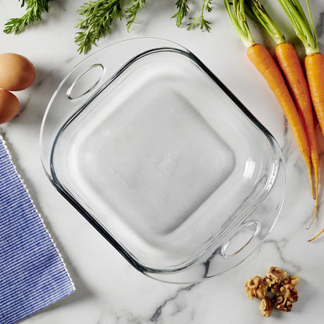 Anchor Hocking 8 in. W X 8 in. L Cake Pan Clear 1 pc, Pack of 3