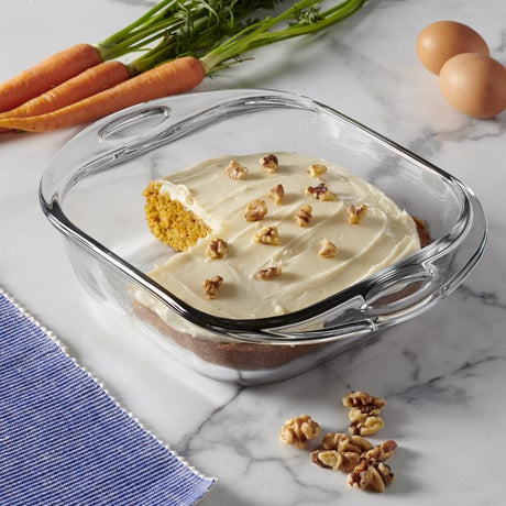 Anchor Hocking 8 in. W X 8 in. L Cake Pan Clear 1 pc, Pack of 3