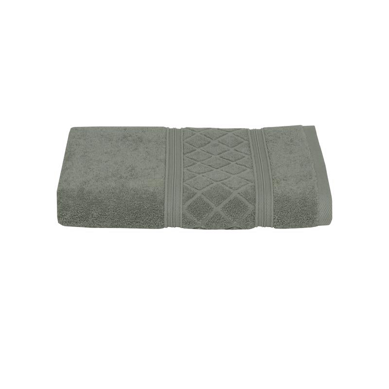 Sttelli Radiance Limestone Cotton Bath Towel 1 pc, Pack of 6