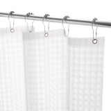Kenney 72 in. H X 70 in. W Clear Embossed Shower Curtain Liner PEVA
