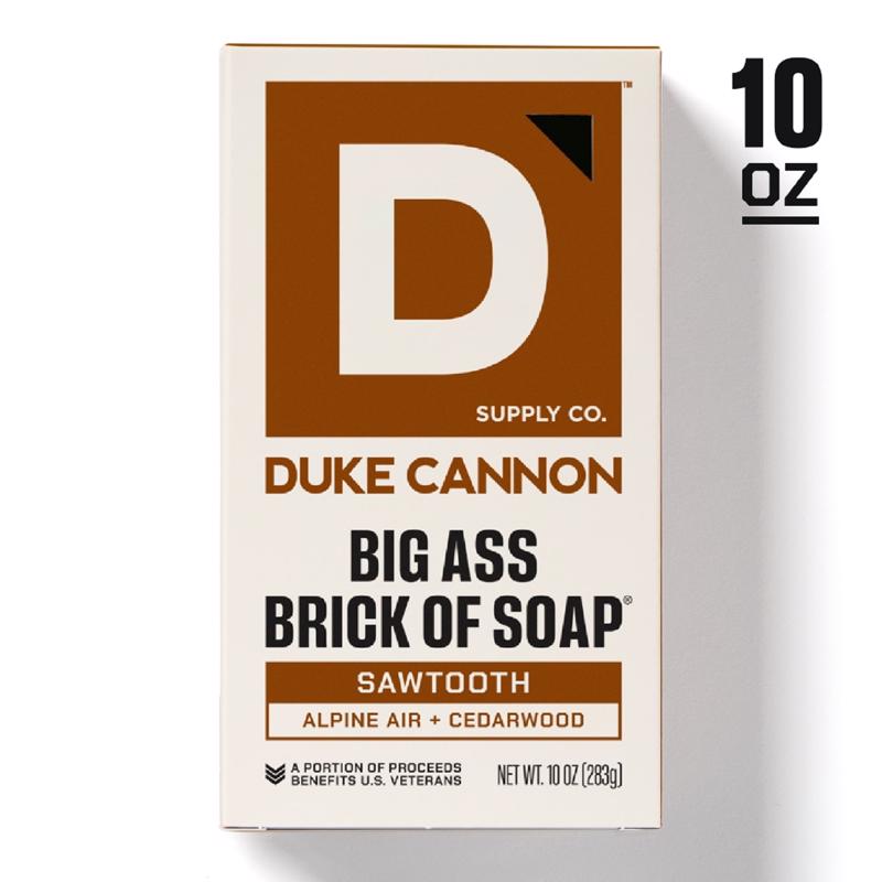 Duke Cannon Sawtooth Alpine Air + Cedarwood Scent Shower Soap 10 oz 1 pk