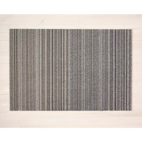 Chilewich 24 in. W X 36 in. L Gray/White Skinny Stripe Polyester/Vinyl Utility Mat