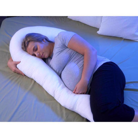 As Seen On TV Contour Swan Body Pillow Polyester/Viscose Rayon 1 pk