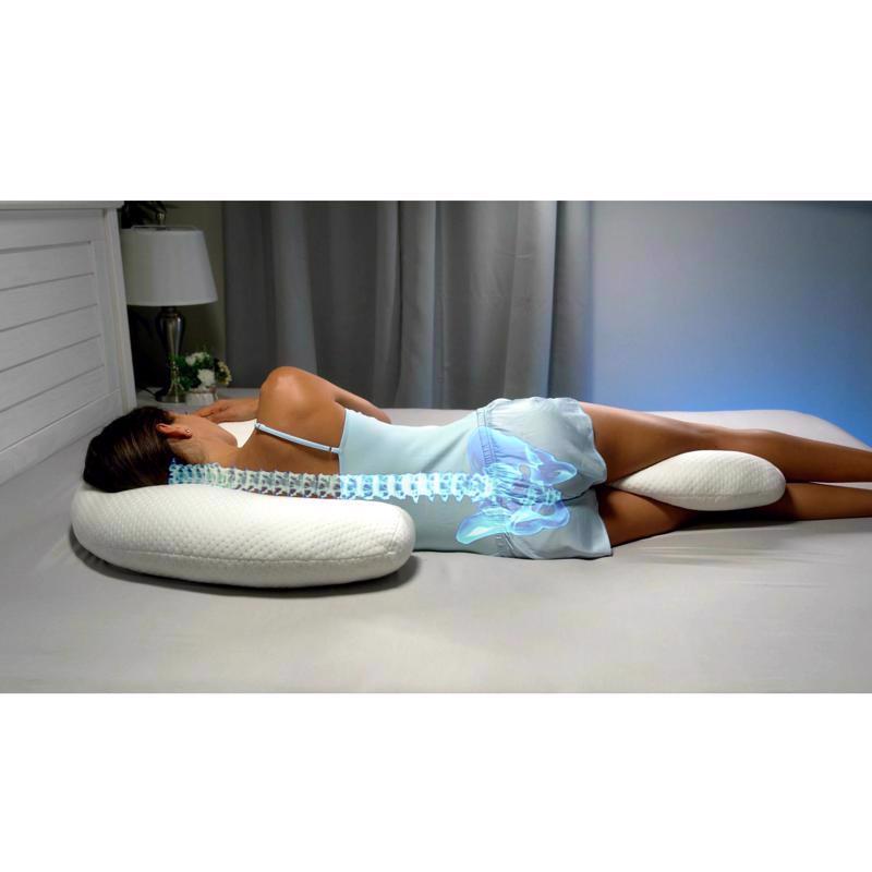 As Seen On TV Contour Swan Body Pillow Polyester/Viscose Rayon 1 pk