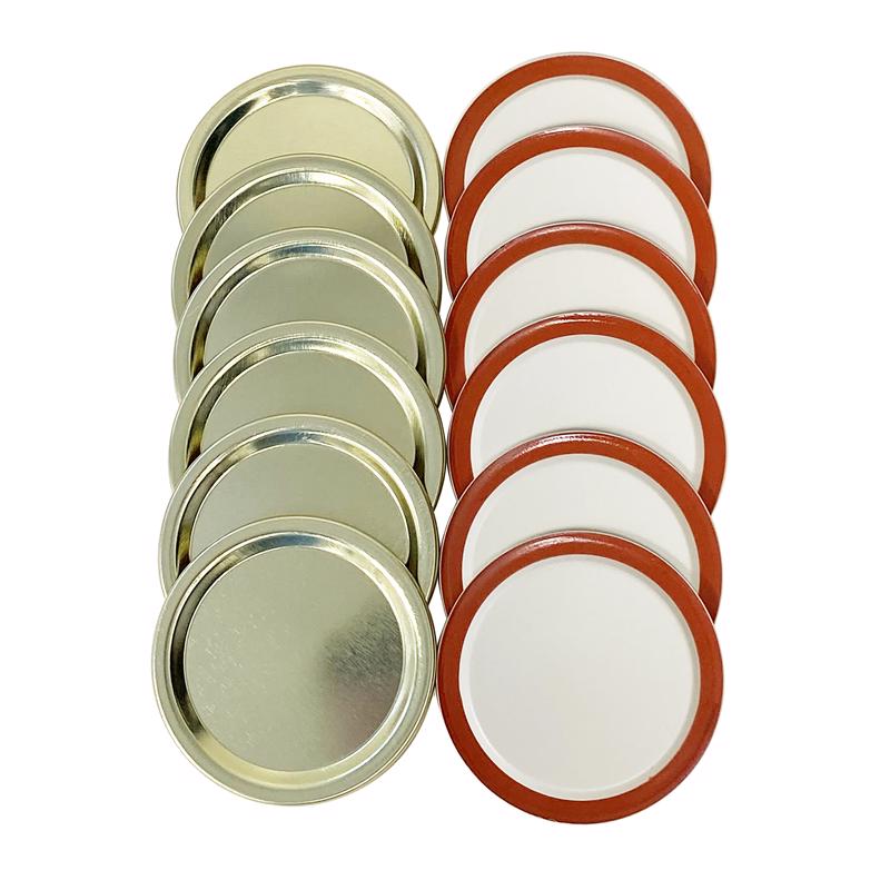 Tecnocap Anchor Hocking Regular Mouth Canning Lid 12 pk, Pack of 24