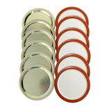 Tecnocap Anchor Hocking Regular Mouth Canning Lid 12 pk, Pack of 24