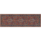 Gel Pro NeverMove Esther 24 in. W X 76 in. L Vintage Red Tribal Polyester Runner Rug