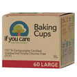 If You Care Brown Paper Baking Cups, Pack of 24
