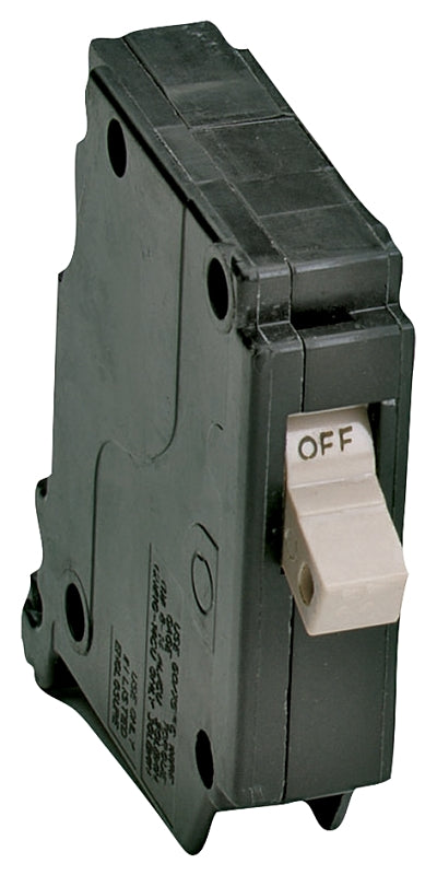 Cutler-Hammer CHF120 Circuit Breaker with Flag, Type CH, 20 A, 1 -Pole, 120/240 V, Mechanical Trip, Plug Mounting