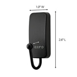 3M Command Small Plastic Hook 1 in. L 2 pk