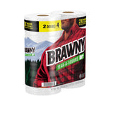 Brawny Tear-A-Square Paper Towels 100 sheet 2 ply 2 pk, Pack of 12