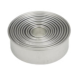 Mrs. Anderson's Baking Silver Stainless Steel Baking Cutters Set