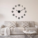Westclox 20 in. L X 20 in. W Indoor Modern Analog Wall Clock Plastic Black