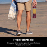 Ninja Red Plastic Blender 18 oz 1 speed