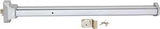 ProSource 8000-80NLS-AS Panic Bar, 32-1/2 in W, Stainless Steel/Steel/Zinc Alloy, Powder-Coated, 1-3/4 in Thick Door