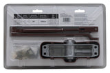 ProSource C102-BH-SA-BR Door Closer, Automatic, Aluminum, Brown, 100 lb, 150 x 19 mm Mounting Hole Distance