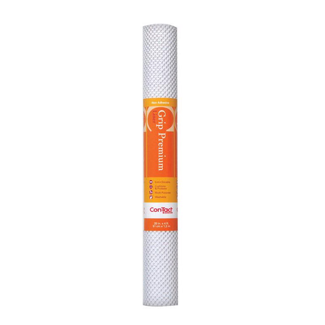 Con-Tact Grip Premium 4 ft. L X 20 in. W White Non-Adhesive Shelf Liner, Pack of 6