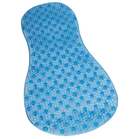 Carex Health Brands Blue Shower/Tub Safety Mat Rubber .5 in. H X 32 in. L
