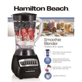 Hamilton Beach Black Metal/Plastic Blender 56 oz 10 speed