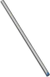 National Hardware N179-358 Threaded Rod, 1/2-13 Thread, 12 in L, A Grade, Steel, Zinc, UNC Thread