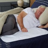 Carex Health Brands White Polyester Mattress Cover