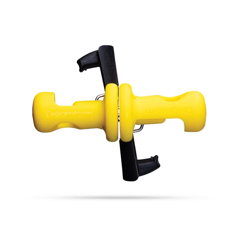 Dreamfarm Lockorns Yellow Polypropylene/Stainless Steel Corn Cob Holders