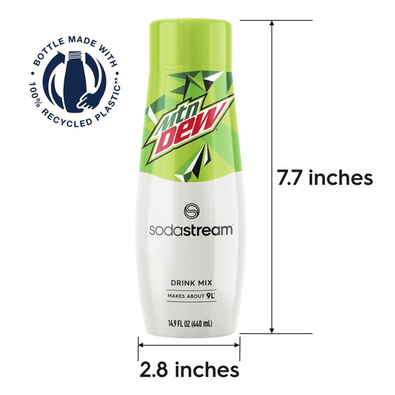 SodaStream Mountain Dew Original Soda Mix 440 ml