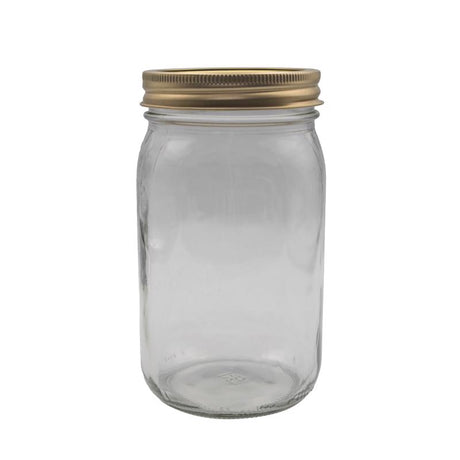 Anchor Hocking Tecnocap Wide Mouth Canning Jar 32 oz 12 pk