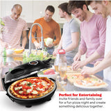 Granitestone Piezano Matte Black Electric Pizza Oven