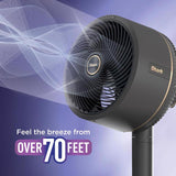 Shark FlexBreeze 37 in. H Oscillating Fan W/InstaCool Mist Attachment Remote Control