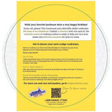 Lodge Ace Hardware 100 Year Anniversary Cast Iron Skillet 10 in. Black