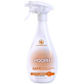 Pooph Cat Liquid Litter Box Odor Destroyer 20 oz, Pack of 6