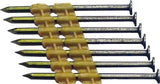 ProFIT 0616170 Series Framing Nail, Plastic Strip Collation, 3 in L, 10-1/4 Gauge, Steel, Bright, Round Head, 4000/PK