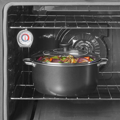 Instant 7.5 qt Black/Silver Aluminum Programmable Slow Cooker