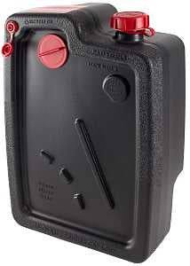 FloTool Super-Duty 11837 Oil Drain Pan, 10 qt Capacity, Polyethylene, Black