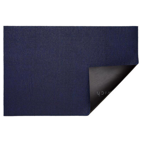 Chilewich 18 in. W X 28 in. L Indigo Solid PVC Vinyl Door Mat