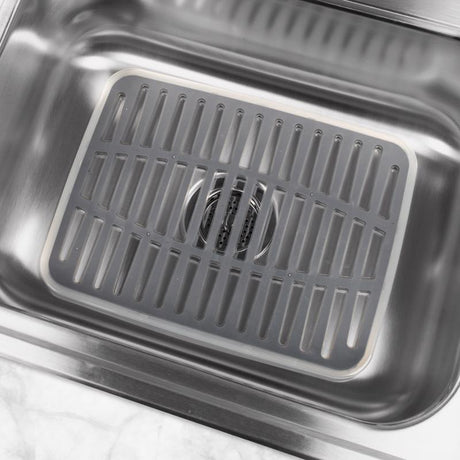 Spectrum Cora 12 in. L X 16 in. W X 1 in. H Plastic Sink Mat
