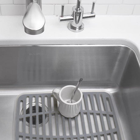 Spectrum Cora 12 in. L X 16 in. W X 1 in. H Plastic Sink Mat