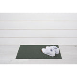 Chilewich 18 in. W X 28 in. L Green Solid Vinyl Door Mat