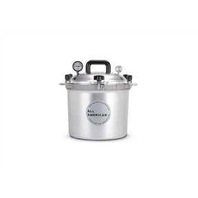 All American 1930 Cast Aluminum Pressure Canner 21.5 qt Silver