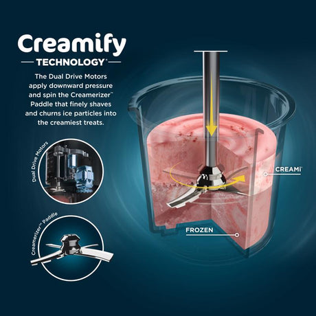 Ninja Creami Silver 0.5 qt Ice Cream Maker 16 in. H X 7 in. W X 12 in. L